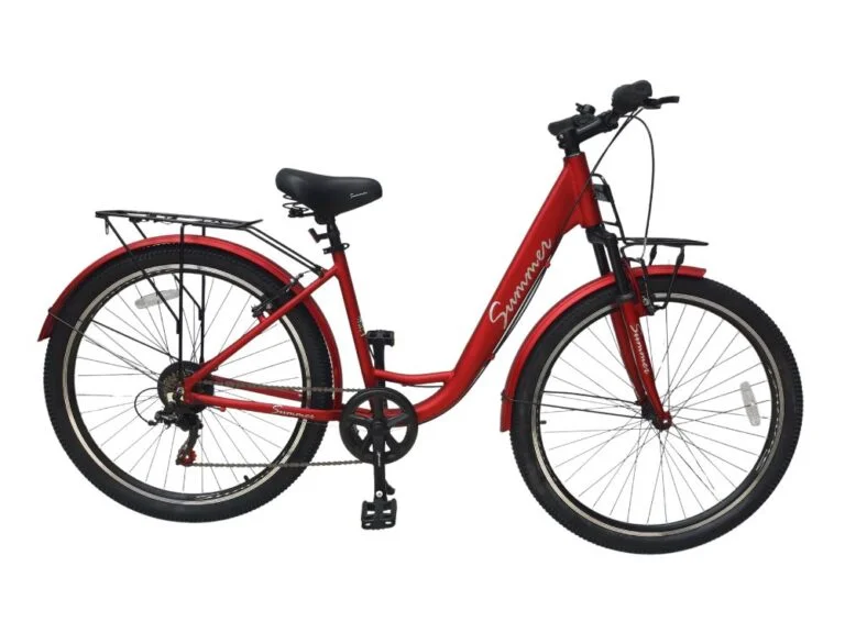 bicicleta hibrida aro 27.5 guinda